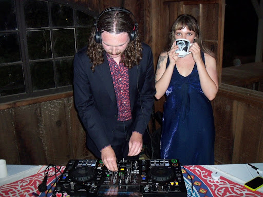 Us DJing